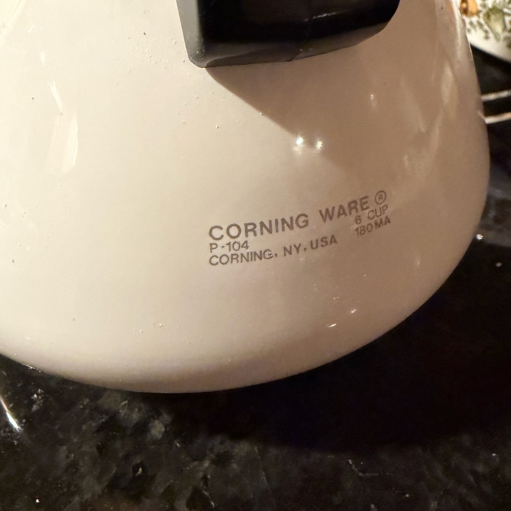 Corningware “Spice of Life” Pattern Teapot, Bowls & Fork - Picture 8 of 9